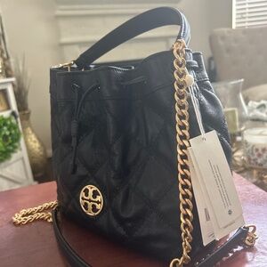 Tory Burch Willa Small Drawstring Bag